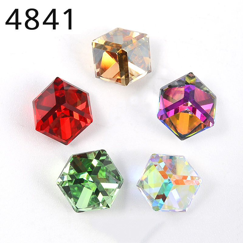 Rhinestone Nail Gem - (1 шт.) 4841 куб необычный камень