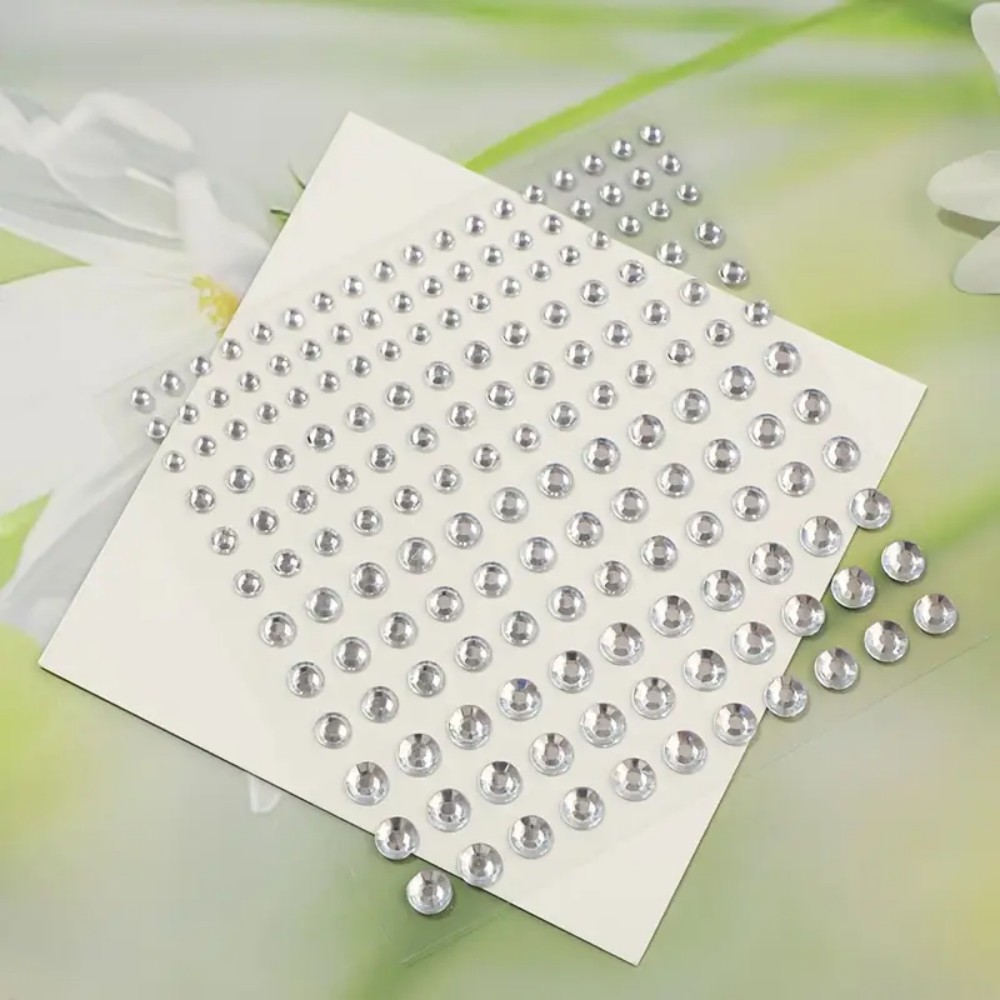 165 шт. самоклеящиеся наклейки – обзор и цена Rhinestone Nail Gem