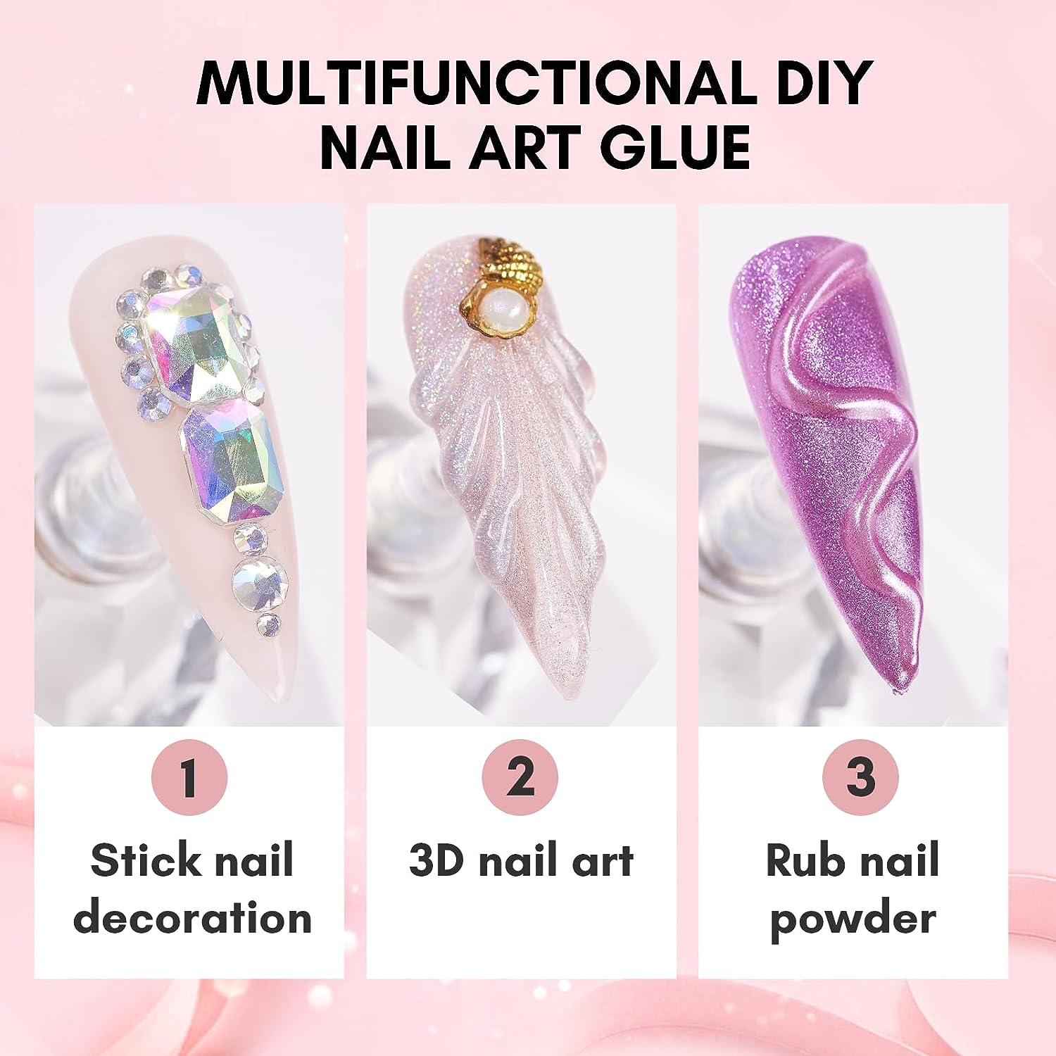 1 шт., суперпрочный клейкий ге – обзор и цена Rhinestone Nail Gem