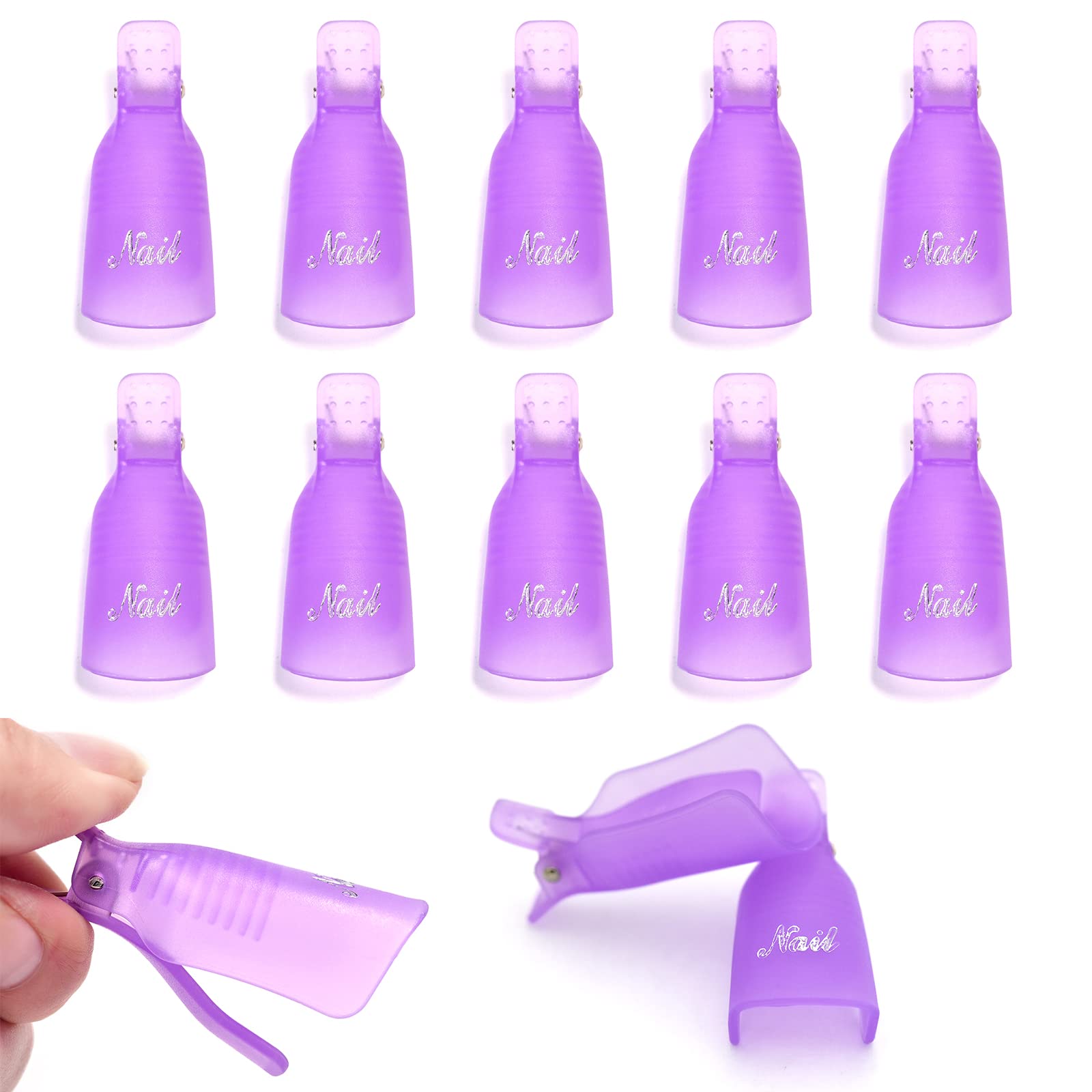 10 шт. пластиковых зажимов для – обзор и цена Nail Art Gel Polish