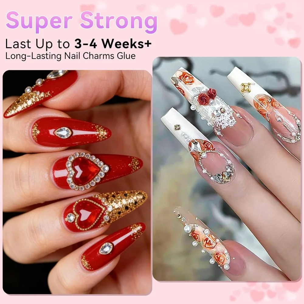 Профессиональный клей для нейл – обзор и цена Rhinestone Nail Gem