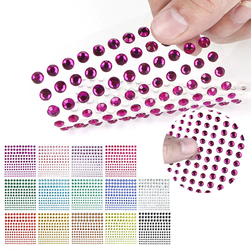 Самоклеящиеся наклейки со стра – обзор и цена Rhinestone Nail Gem