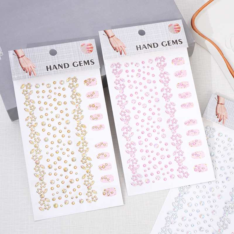 Наклейки-стразы для ногтей и б – обзор и цена Rhinestone Nail Gem