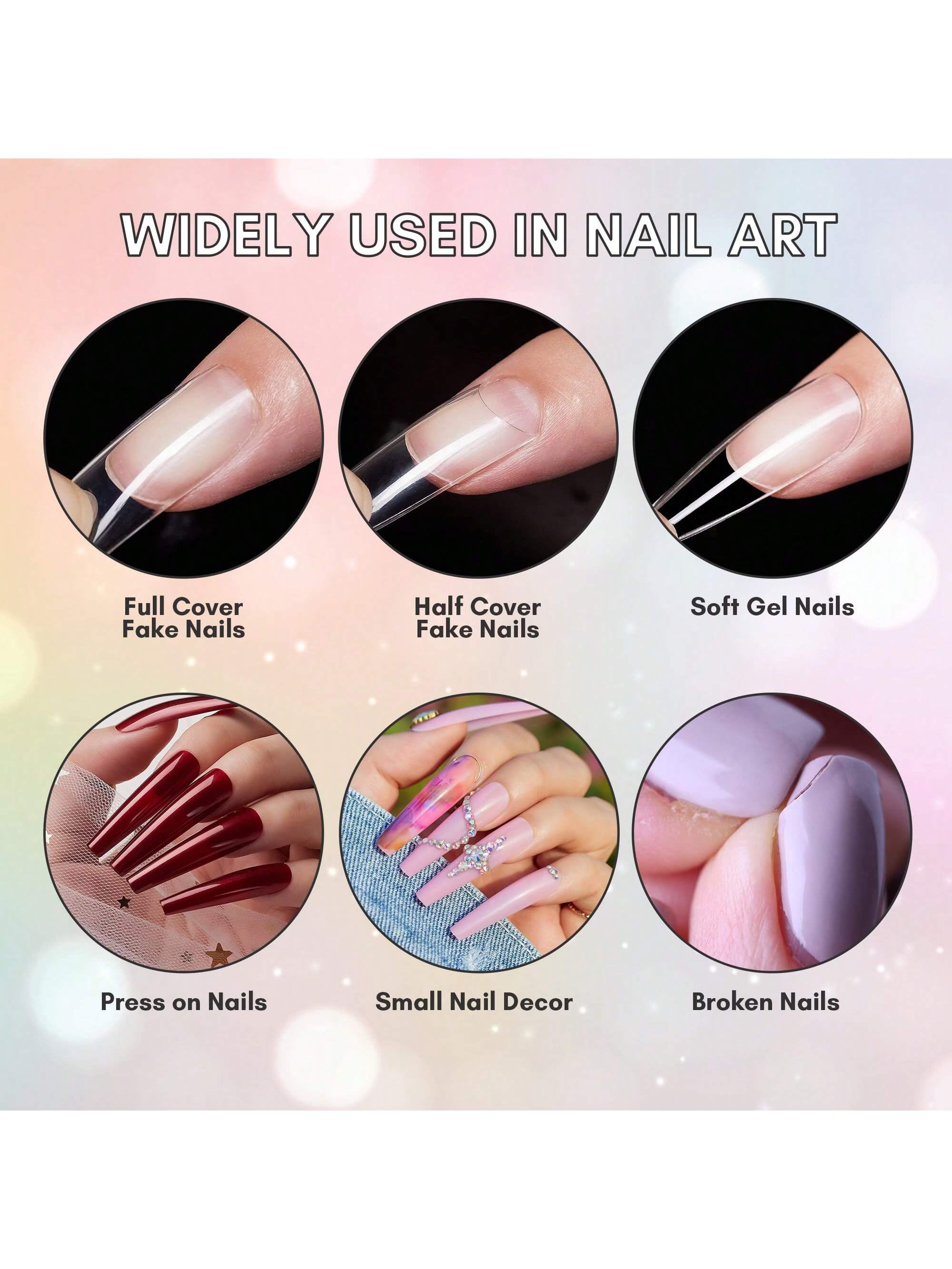 Упаковка 100/1000 шт., 2 г, ак – обзор и цена Rhinestone Nail Gem